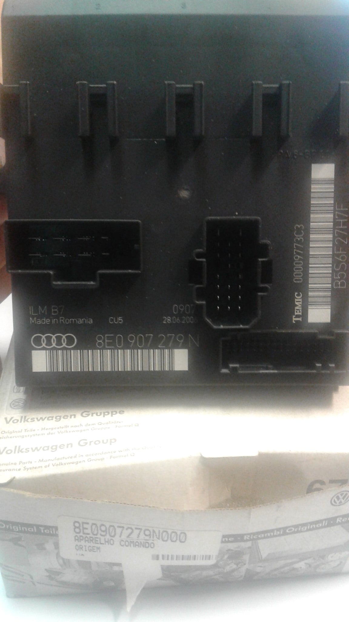 8E0907279N Zoo ONBOARD POWER SUPPLY UNIT / INFO DISPLAY MODULE - AUDI A4 RS4 S4 - 8E0907279L