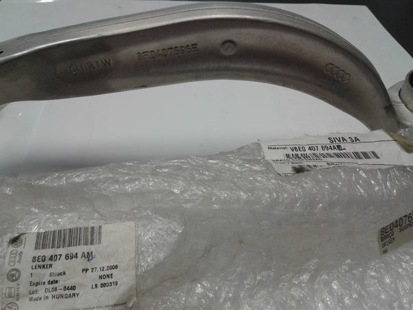 8E0407694AL    Front Lower Control Arm - Curved - Right a4  RS4