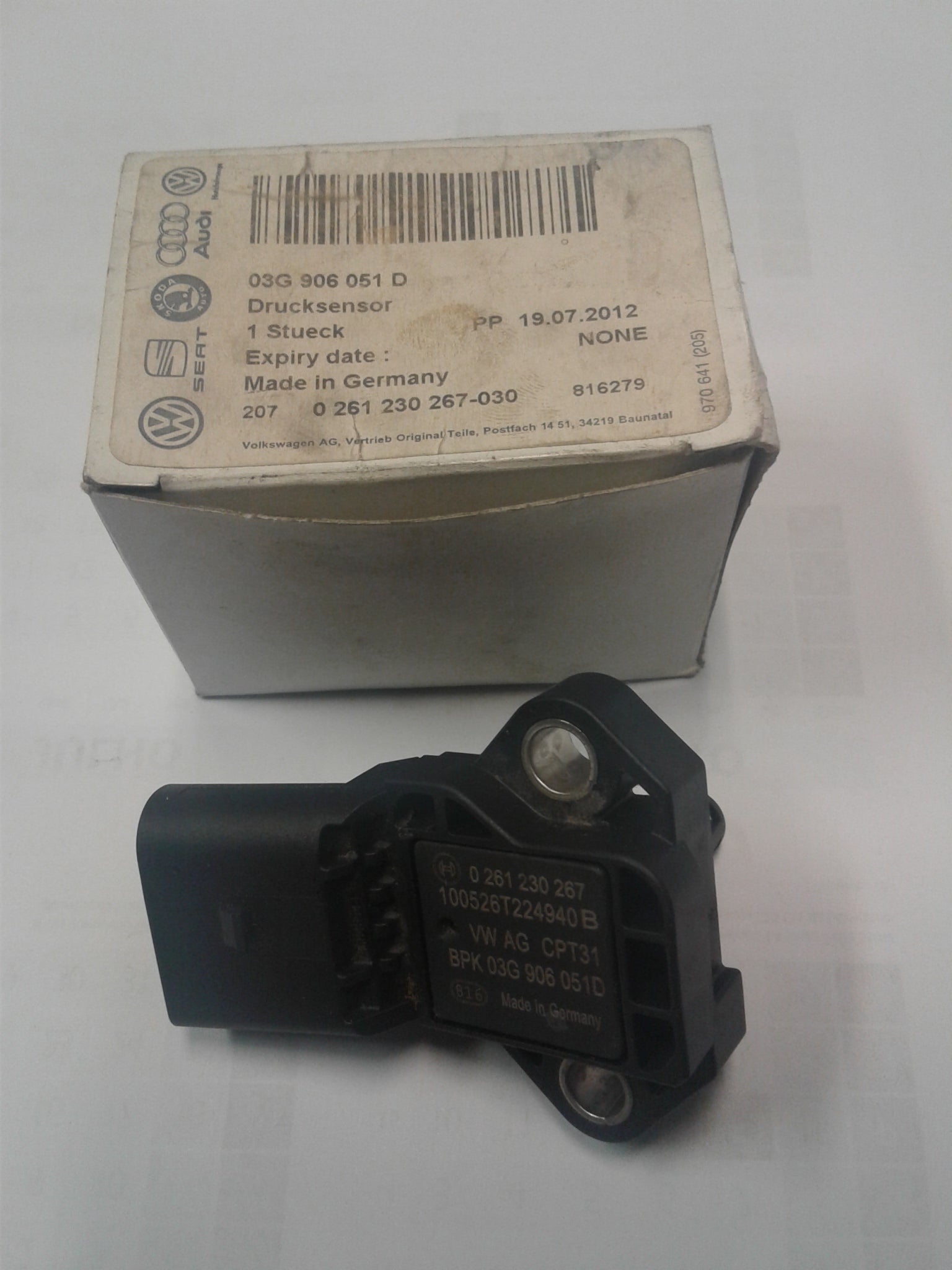 03G906051D Sensor, boost pressure