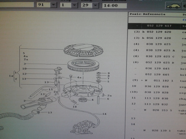 052129617 Intake manifold