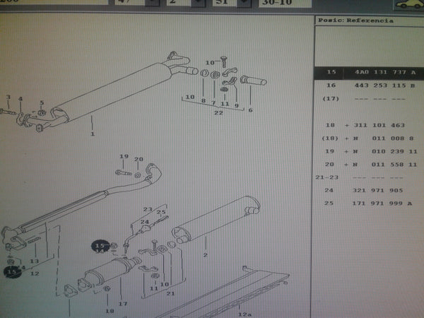 4A0131737A Cap nut