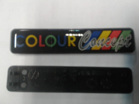 1H6853714G Z39  Original VW Colour Concept Side Badge Emblem