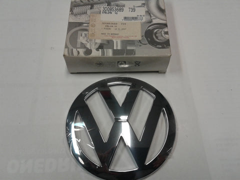 3D0853689 739 VW emblem