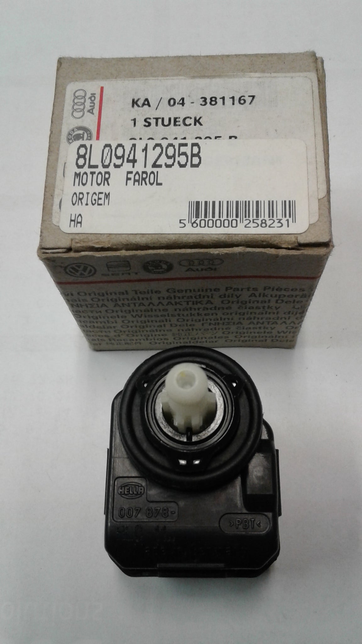 8L0941295B  GENUINE AUDI HEADLIGHT HEAD LAMP RANGE MOTOR