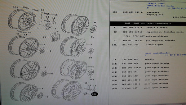 6H0601171D BXF Cover cap