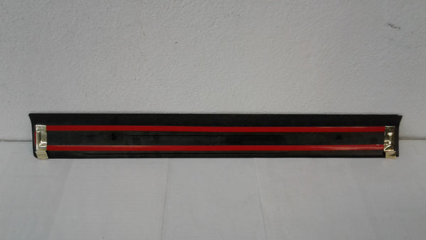 4F0853376B 01C REAR RIGHT DOOR SILL PLATE STEP TRIM Blck