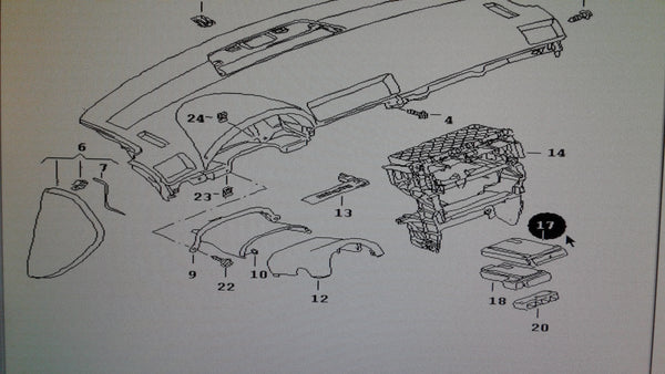 8E1862534L 5PR -CUP  HOLDER