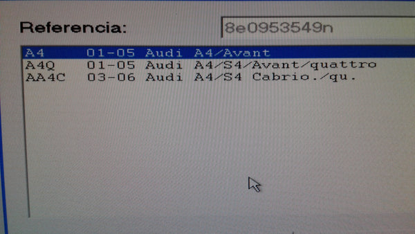 8E0953549S=N ELECTRONIC MODULE FOR STEERING COLUMN